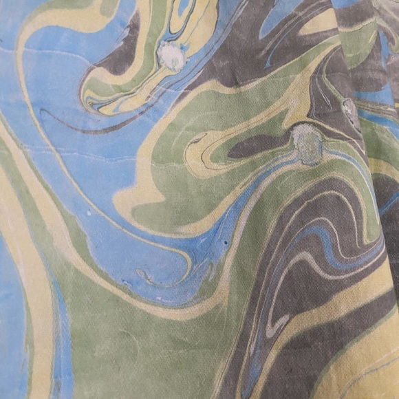 Free People Lefty High Rise Pants In Pastel Multi NWOT - Picture 3 of 6